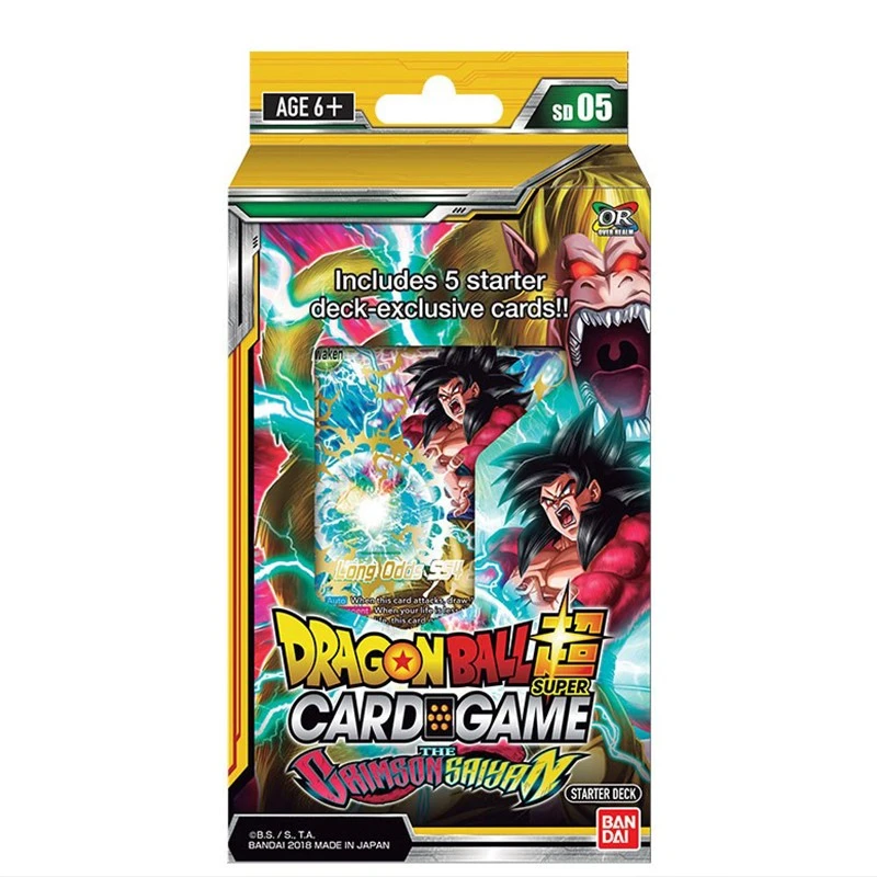 Dragon Ball Super - Deck The Crimson Saiyan 3 Dragon Ball Super - Deck The Crimson Saiyan