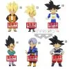 Dragon Ball Z - Set 6 Figurines WCF Extra Costume
