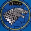 Game Of Thrones - T-Shirt Maison Stark - Bleu -ONE PIECE Soldes 2022 game of thrones t shirt maison stark