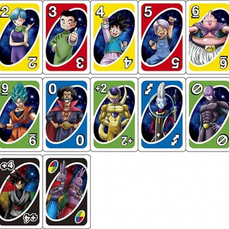 Jeu De Uno Dragon Ball Super 4 Jeu De Uno Dragon Ball Super – Image 2