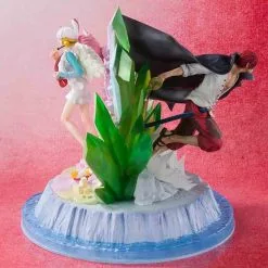 One Piece - Figurine Shanks Et Uta - Film Red Figuarts Zero -ONE PIECE Soldes 2022 one piece figurine shanks et uta film red figuarts zero 2