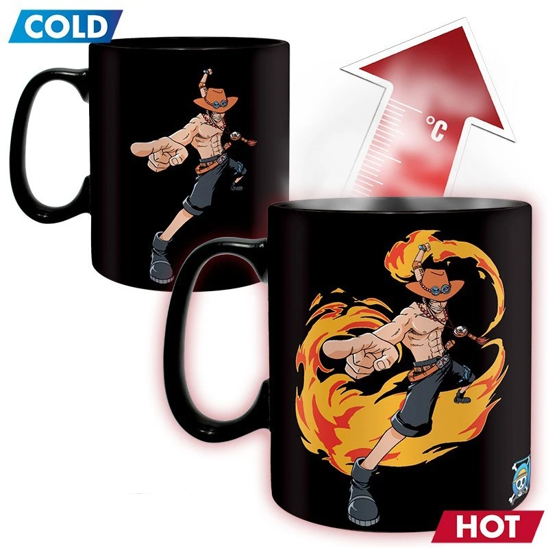 One Piece - Mug Thermo-Réactif Luffy Ace 4 One Piece - Mug Thermo-Réactif Luffy Ace – Image 2