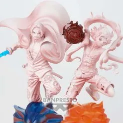 One Piece - Set 2 Figurines Luffy Gear 5 Et Shanks