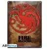 Plaque Métal Targaryen -ONE PIECE Soldes 2022 plaque metal targaryen