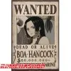 Poster Wanted Boa Hancock -ONE PIECE Soldes 2022 poster wanted boa hancock