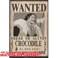 Poster Wanted Crocodile