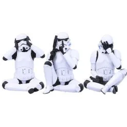 Set 3 Figurines StormTrooper No Evil Ver