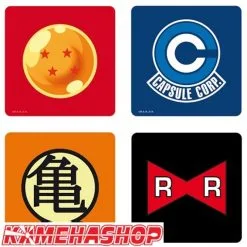 Set De 4 Sous Verres Dragon Ball Z